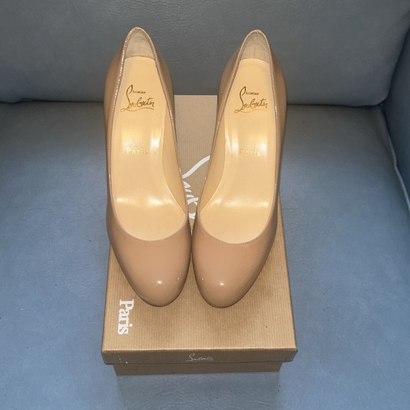 Christian Louboutin Shoes - “REASONABLE OFFERS” CHRISTIAN LOUBOUTIN” Simple Pump 70 Patent Calf-Nude 6248 👠